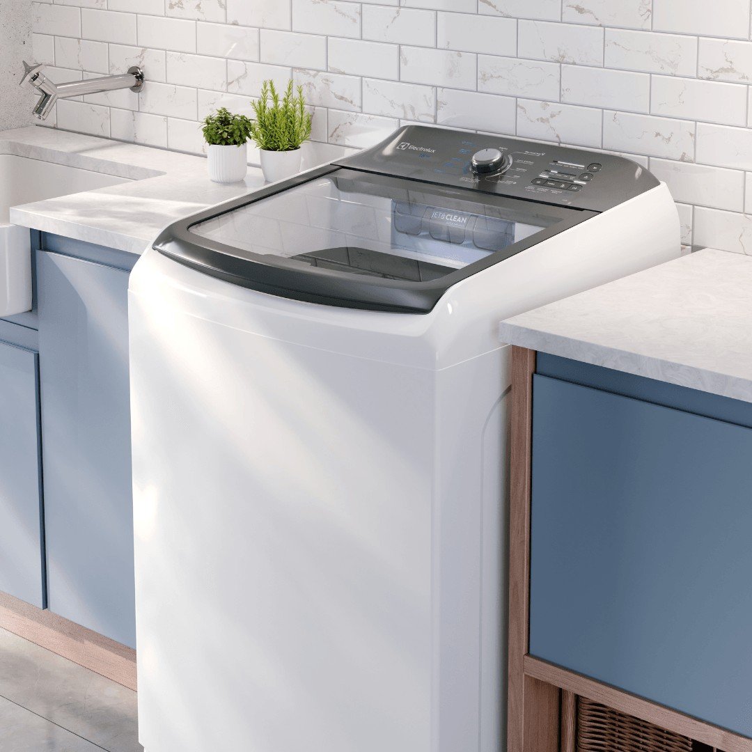 Lavadora de Roupas Electrolux 18kg Cesto Inox